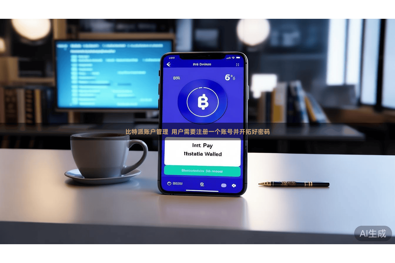 比特派账户管理 用户需要注册一个账号并开拓好密码