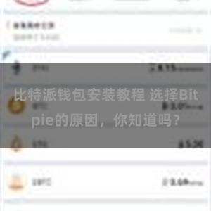 比特派钱包安装教程 选择Bitpie的原因，你知道吗？