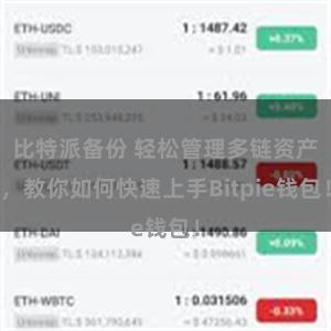 比特派备份 轻松管理多链资产，教你如何快速上手Bitpie钱包！