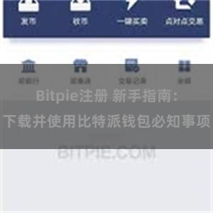 Bitpie注册 新手指南：下载并使用比特派钱包必知事项