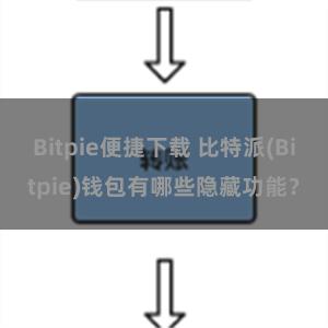 Bitpie便捷下载 比特派(Bitpie)钱包有哪些隐藏功能？