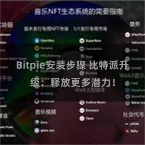 Bitpie安装步骤 比特派升级：释放更多潜力！