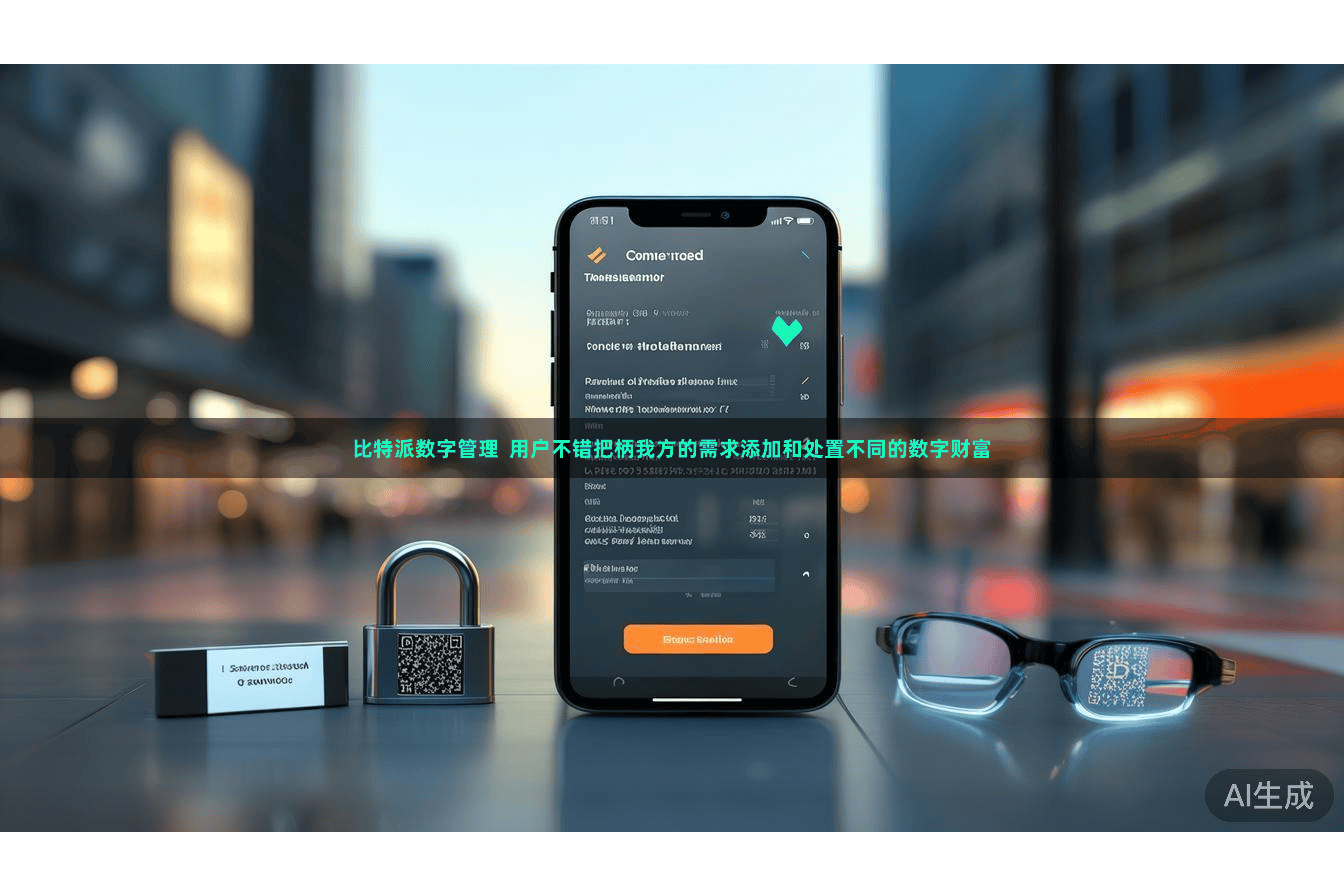 比特派数字管理  用户不错把柄我方的需求添加和处置不同的数字财富